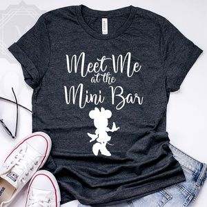 Minnie Mouse theme Funny Drinking Tshirt for Women